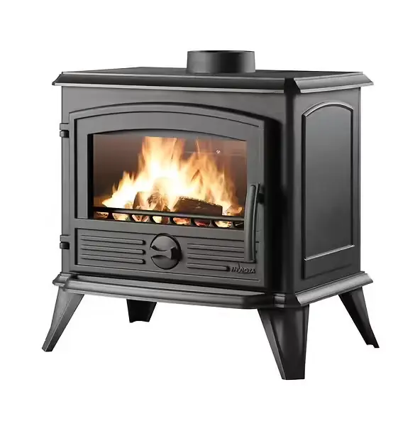 Poêle à bois en fonte – Samara – Anthracite – 6kW INVICTA