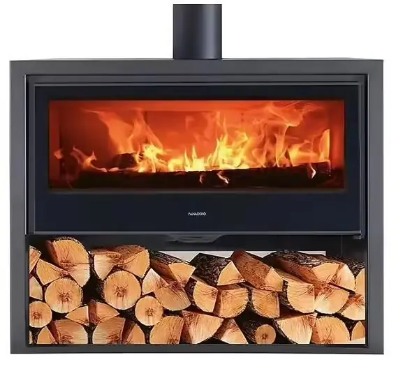 Poêle à bois acier Allegro – Anthracite – 8.9kW PANADERO