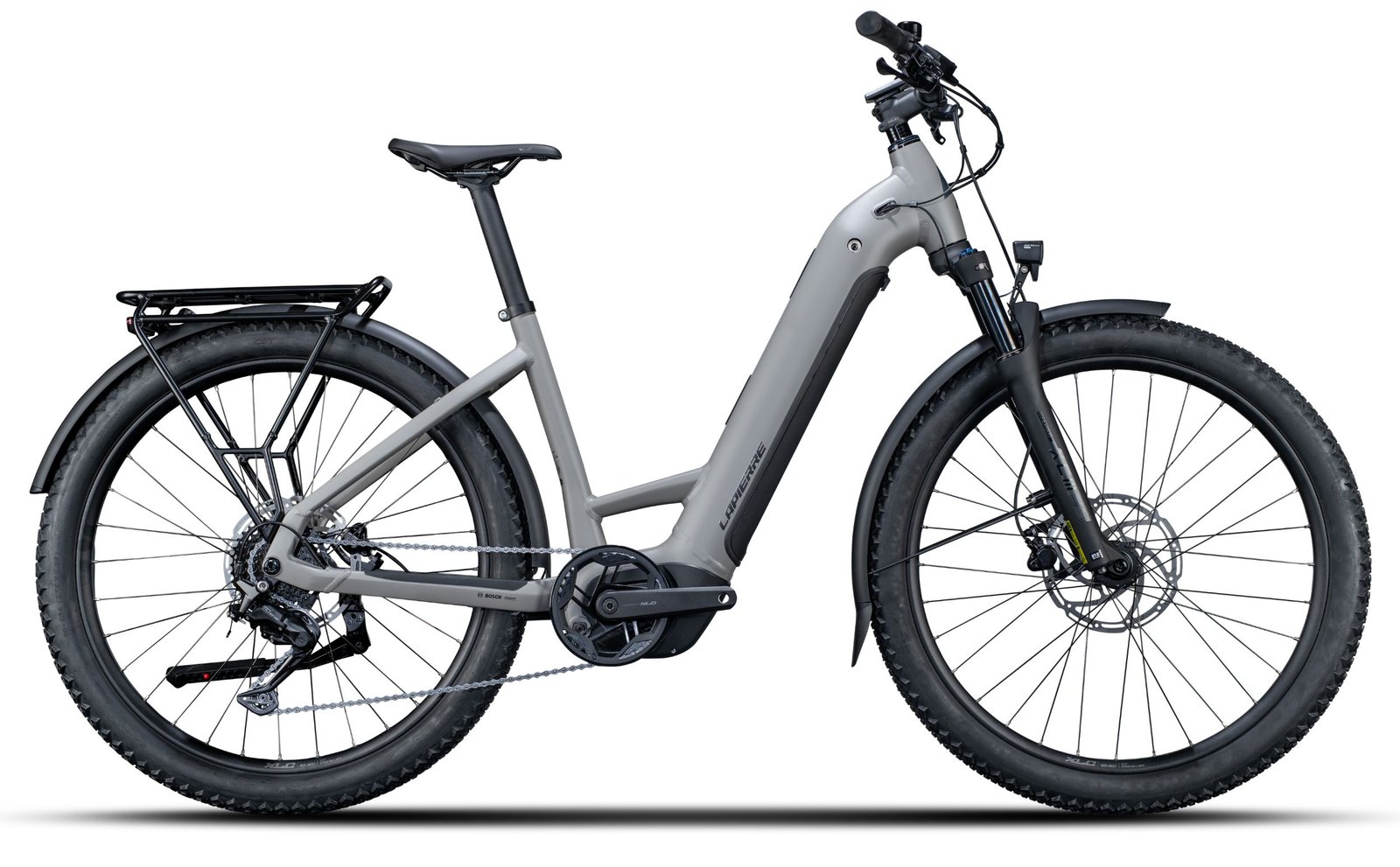 VTC électrique LAPIERRE E-Explorer 5.5 Low – Bosch 540 Wh – Gris – L
