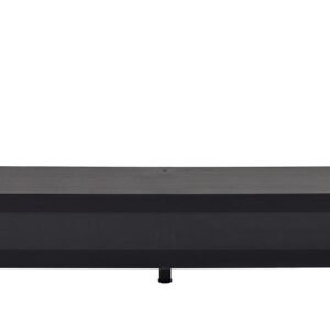 Meuble TV ERARD NAGA 2000 Qi + USB Carbon – Bois foncé – 40 à 100 pouces