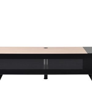 Meuble TV ERARD NAGA 1600 Trappe Nordic – Bois clair – 40 à 85 pouces