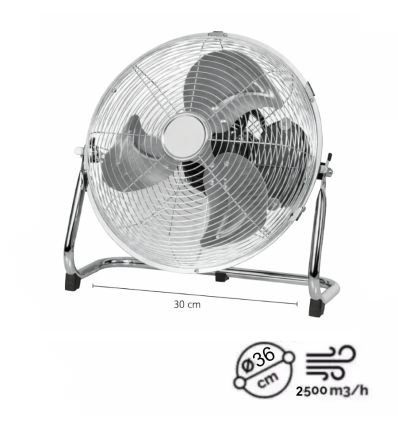 Ventilateur industriel au sol – Modèle 1 – Ø 36 cm – 50 W