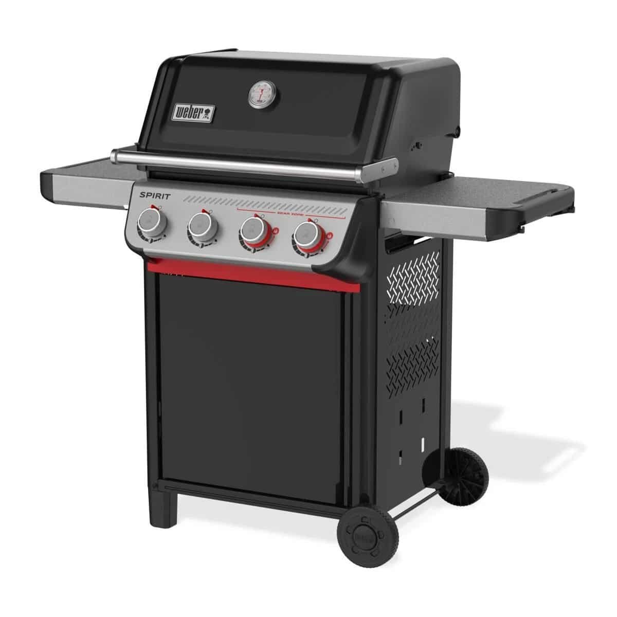 Barbecue gaz WEBER Spirit e-425 mix plancha noir – Image 2