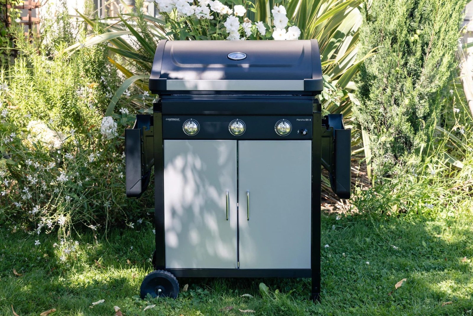 Plancha gaz sur chariot CAMPINGAZ Ex 3 noir – Image 2