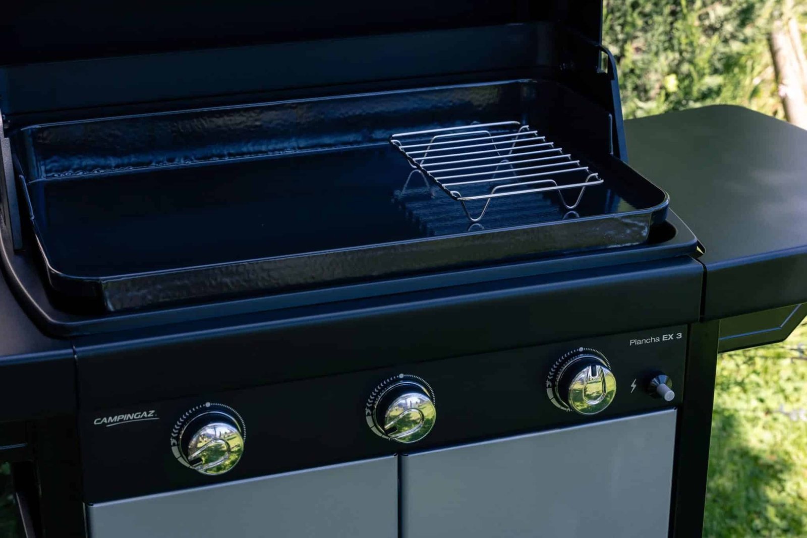 Plancha gaz sur chariot CAMPINGAZ Ex 3 noir – Image 5