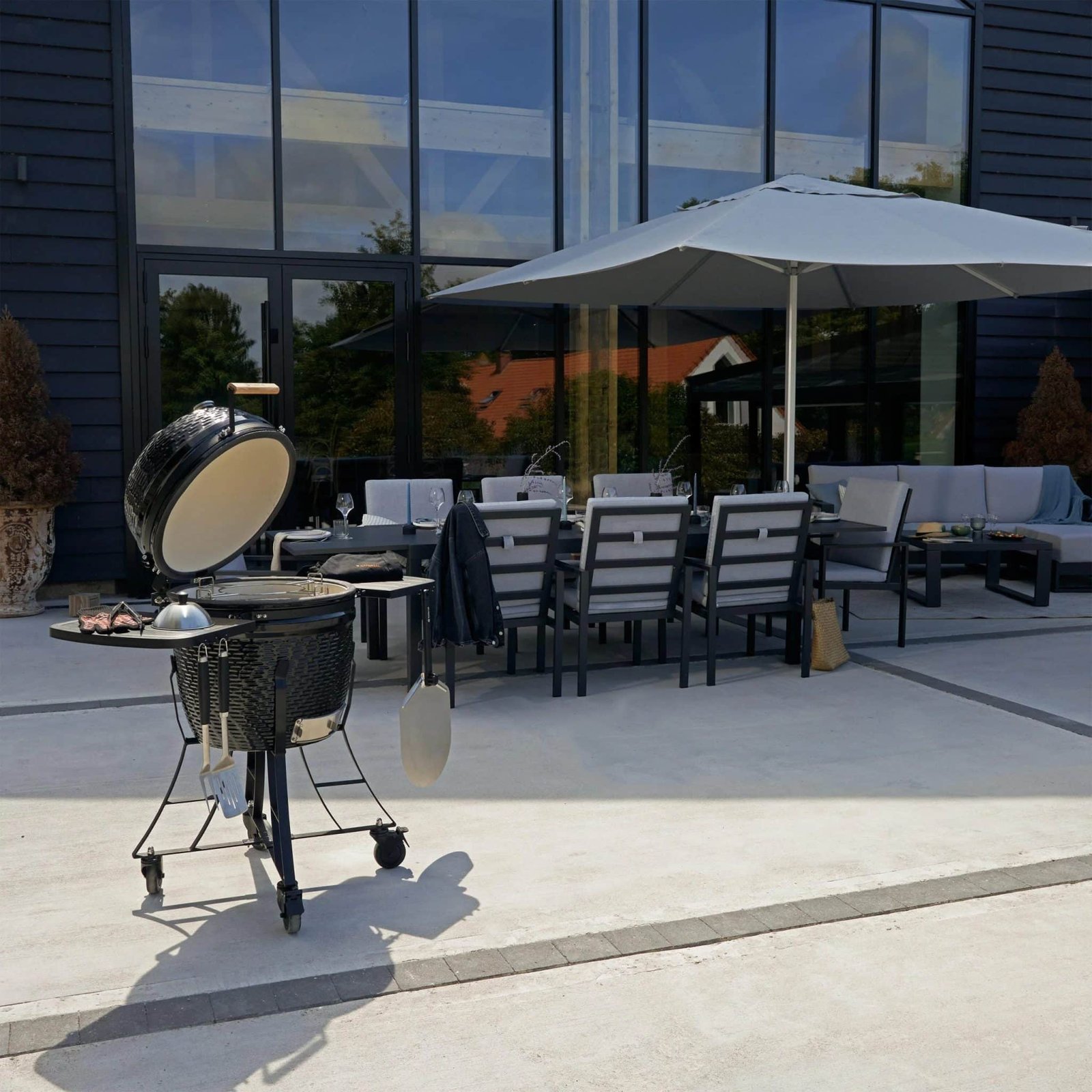 Barbecue Kamado Céramique Charbon NATERIAL Drago – Image 6