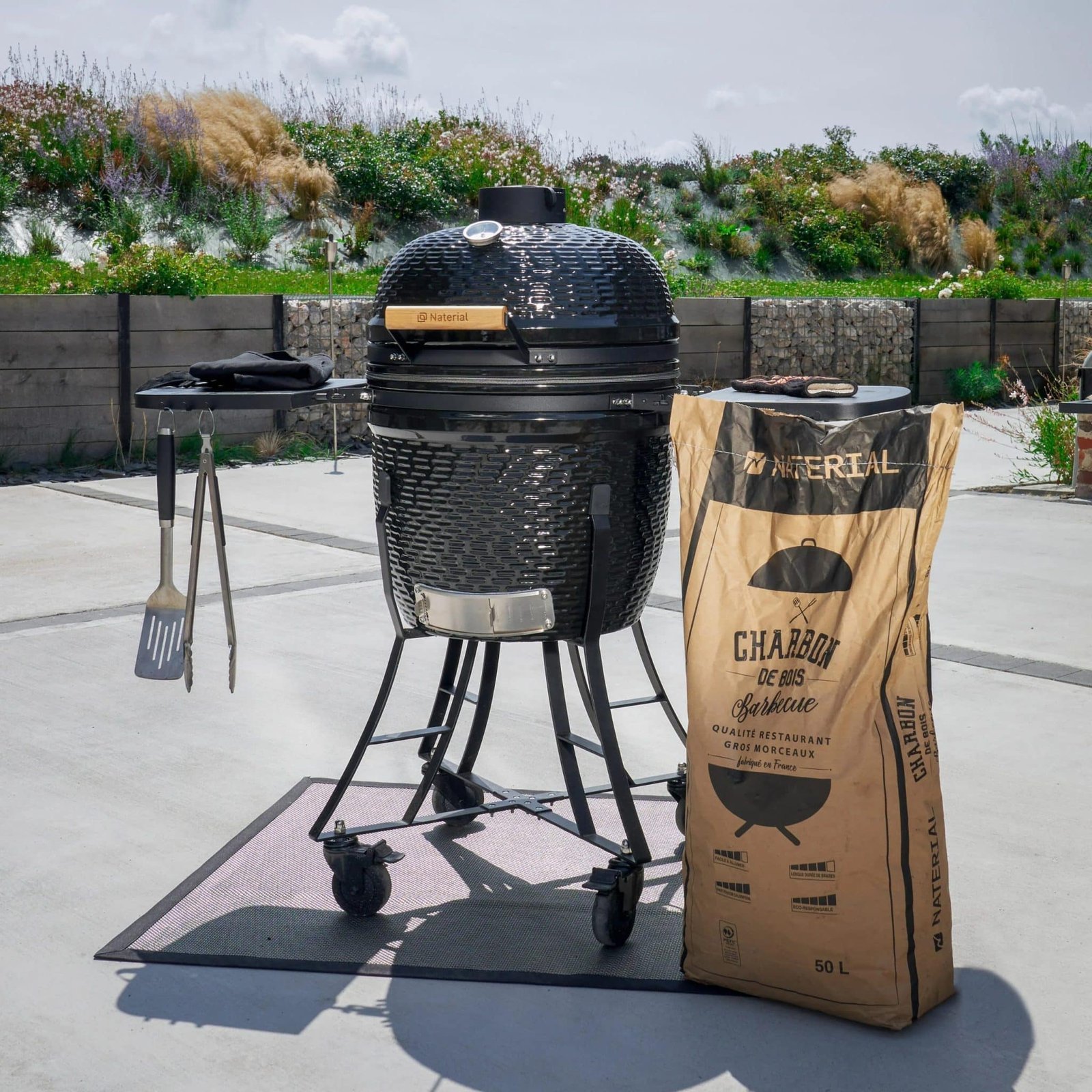 Barbecue Kamado Céramique Charbon NATERIAL Drago – Image 7