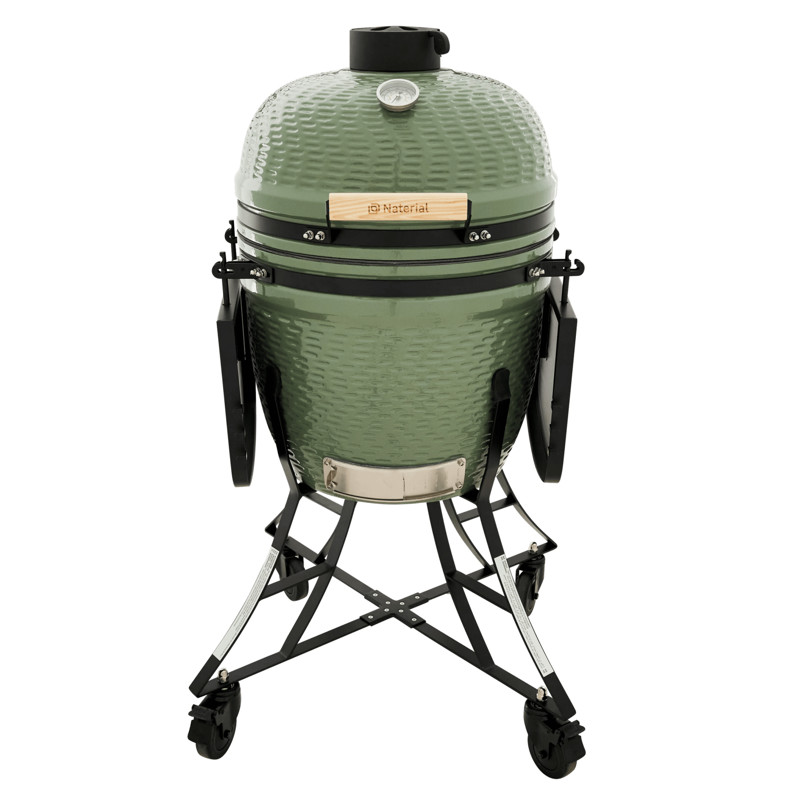 Kamado Barbecue Céramique Charbon NATERIAL Kaki – Image 4