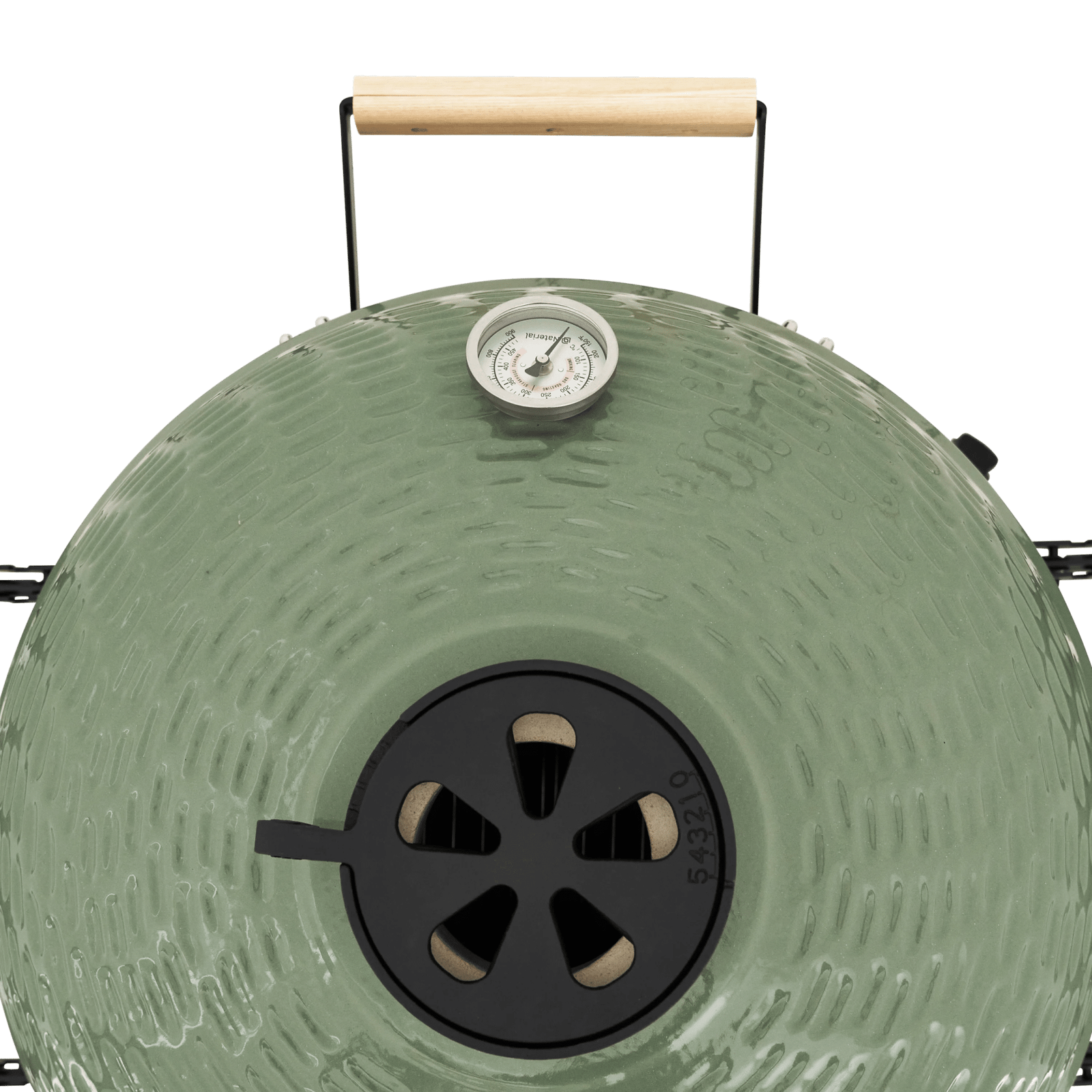 Kamado Barbecue Céramique Charbon NATERIAL Kaki – Image 9