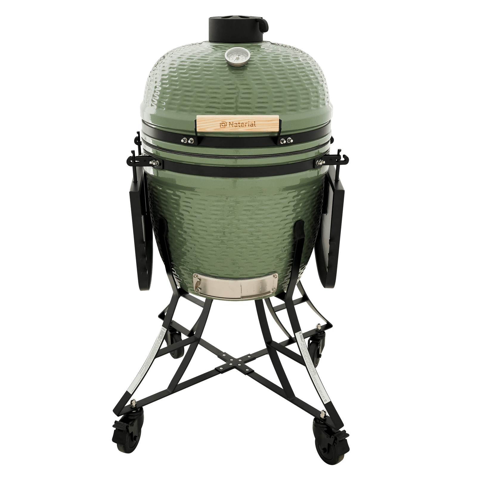 Kamado Barbecue Céramique Charbon NATERIAL Kaki