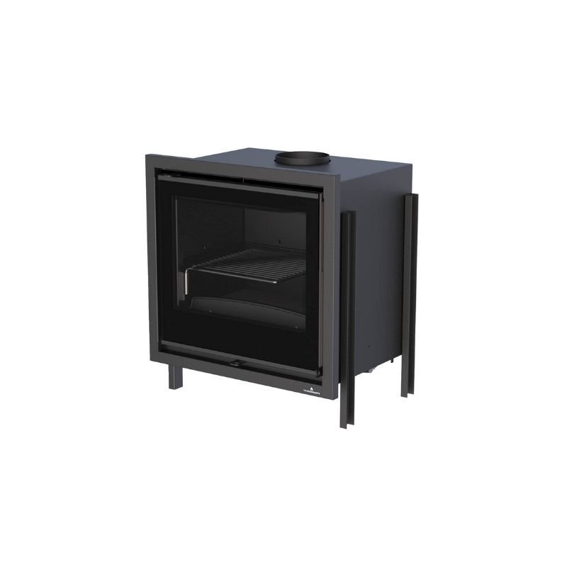 Insert à bois ventilé canalisable – BRONPI Paris 55 9.5 kW – Image 3