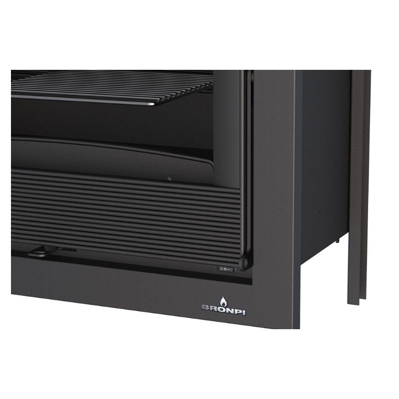 Insert à bois ventilé canalisable – BRONPI Paris 55 9.5 kW – Image 6