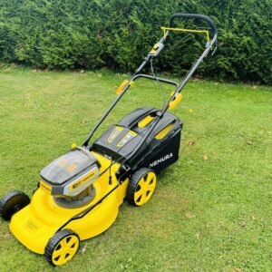 Tondeuse à Batterie 80V Tractée – 46 cm + 2 Batteries