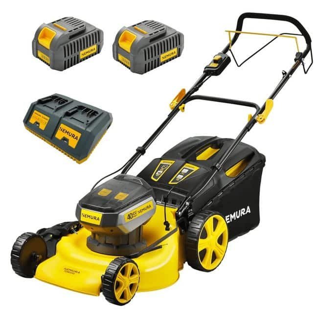 Tondeuse à Batterie 80V Tractée – 46 cm + 2 Batteries – Image 2