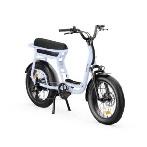 Vélo cargo électrique RITMIC Yuvy 3 – Bleu Ciel – Grande Autonomie 1008 Wh